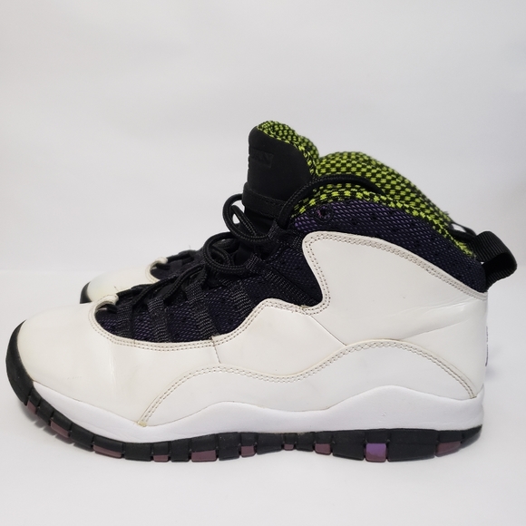 Jordan Other - 2011 Nike Air Jordan 10 Retro X White Violet Pop Cyber Joker 487211-120‎
